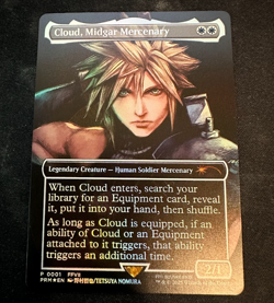 Cloud, Midgar Mercenary Pro Tour Promos Regular - Image 1