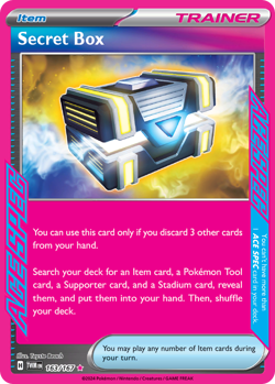 Secret Box 163/167 ACE SPEC Rare Pokemon Card - Image 1