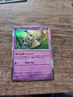 Mimikyu - 037/091 - Holo Rare - Scarlet & Violet: Paldean Fates - Pokemon - Image 1