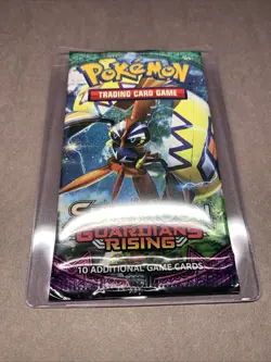 Pokemon TCG Sun and Moon Guardians Rising Booster Pack Factory Sealed Tapu Koko - Image 2