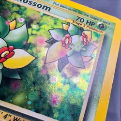 MP Unlimited Holo Bellossom 3/111 Holo Rare Neo Genesis Pokemon Atsuko Nishida - Image 5