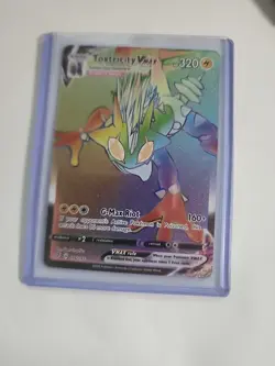 Toxtricity VMAX (Hyper Rare) 196/192 Secret Rare Rebel Clash Pokemon TCG NM - Image 1