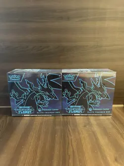 2 X Pokemon TCG Phantasmal Flames Pokemon Center Elite Trainer Box - ETB 🚚 - Image 1