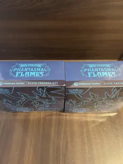 2 X Pokemon TCG Phantasmal Flames Pokemon Center Elite Trainer Box - ETB 🚚 - Image 5
