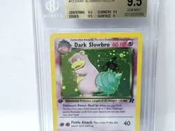 POKEMON ROCKET 1ST EDITION DARK SLOWBRO #12 HOLO BGS 9.5 NICE!!!!!! - Image 3