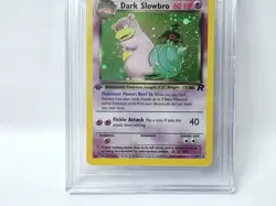 POKEMON ROCKET 1ST EDITION DARK SLOWBRO #12 HOLO BGS 9.5 NICE!!!!!! - Image 4