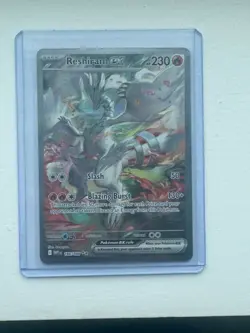 Pokemon White Flare Reshiram ex 166/086 Special Illustration Rare Alt Art NM - Image 1