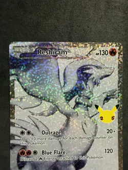 Reshiram 113/114 Classic Collection Celebrations: Classic Collection Pokemon NM - Image 3
