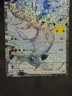 Reshiram 113/114 Classic Collection Celebrations: Classic Collection Pokemon NM - Image 4