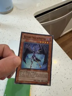 Blackwing - Shura the Blue Flame - RGBT-ENPP2 - Super Rare Yugioh LP - Image 1