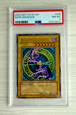 2002 SDY YU-GI-OH! - Dark Magician # 006 - PSA 8 (NM-MT) - Image 1