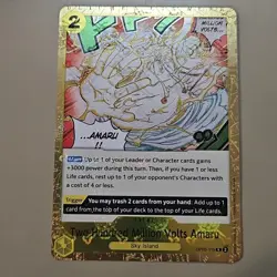 JR One Piece Awakening of the New Era OP05-115 Two-Hundred Million Volts Amaru - Image 1