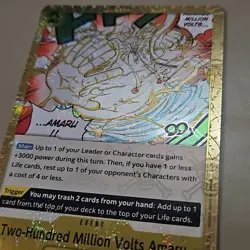 JR One Piece Awakening of the New Era OP05-115 Two-Hundred Million Volts Amaru - Image 2
