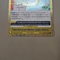 JR One Piece Awakening of the New Era OP05-115 Two-Hundred Million Volts Amaru - Image 4