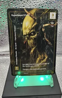 Wonders of the First EBB- FORMLESS FOIL 1st EditionPROMO- EXPERIMENT X7VL-3 P-14 - Image 1