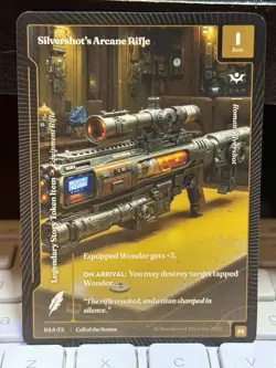Wonders of The First Silvershot's Arcane Rifle Mythic Rare Call Of Stones - Image 1
