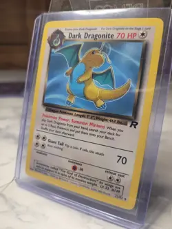Dark Dragonite 22/82 Non Holo Rare Pokemon Card Team Rocket - WOTC - Trading - Image 1