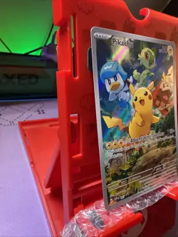 Pikachu 027 Sv: Scarlet & Violet Promo Cards Holo Near Mint - Image 2