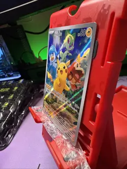 Pikachu 027 Sv: Scarlet & Violet Promo Cards Holo Near Mint - Image 3