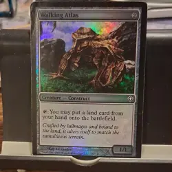 Magic: The Gathering Walking Atlas Creature Foil Card - Image 1