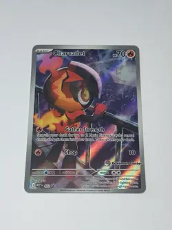 Pokemon Card TCG Charcadet 022 Promo Phantasmal Flames Pokemon Center Stamped NM - Image 1