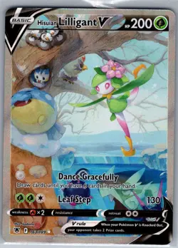 Hisuian Lilligant V (Alternate Art) 163/189 Astral Radiance - Pokemon Card - NM - Image 1