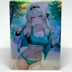 Honkai Star Rail Firefly Goddess Anime Waifu ACG Foil Card - Image 1