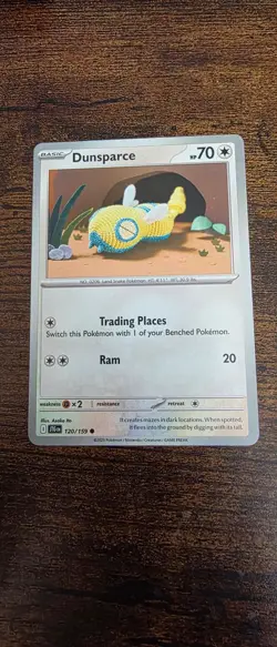 Dunsparce 120/159 Common Journey Together Pokemon Near Mint - Image 1