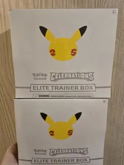 Pokemon TCG 25th Anniversary Celebrations Elite Trainer Box SEALED 820650809439 - Image 1
