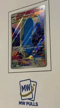 Pokemon Wailord 162/159 Sv09: Journey Together Illustration Rare Holo TCG - Image 3