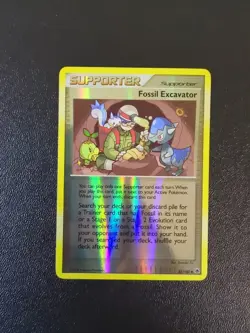 Fossil Excavator 82/100 Reverse Holo VLP (Print Line) | Pokemon Majestic Dawn - Image 1