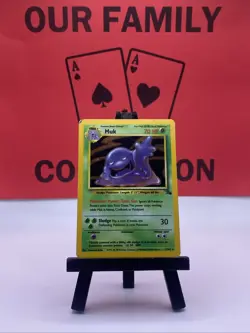 Muk 13/62 Fossil WOTC Pokemon TCG Holo Rare 1999 MP - Image 1