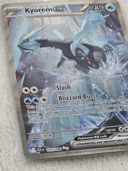 2025 POKEMON BLK-EN KYUREM EX SPECIAL ILLUSTRATION RARE #165 MINT - Image 3