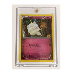 Pokemon TCG Swirlix Holo Promo Basic 60 HP Fairy 9/12 McDonald's 2014 ENG - Image 1