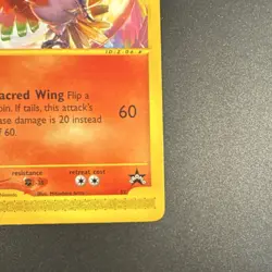 Pokemon TCG Ho-oh Promo Regular Wotc Promo 52/53 80 HP Basic 2002 - Image 4