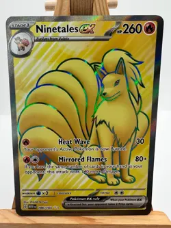 Pokemon TCG - S&V 151 - 186/165 Ninetales ex - Ultra Rare - NM/M - Image 1