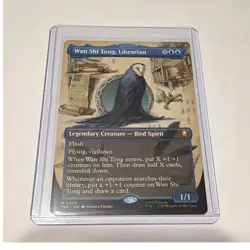 Wizards of the Coast MTG Wan Shi Tong, Librarian TLA 2025 Blue Mythic 0320 - Image 1