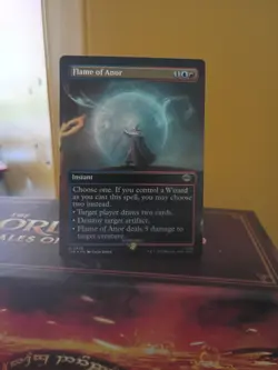 Wizards of the Coast MTG Flame of Anor Instant Rare Blue Red Lord of the Rings - Image 1