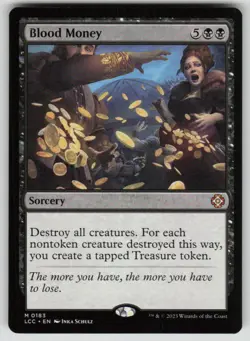 Blood Money Mythic Commander: The Lost Caverns of Ixalan 183 MTG Near Mint - Image 1