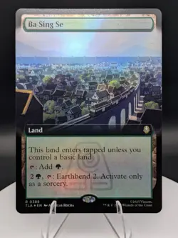 Ba Sing Se (Borderless) FOIL: Avatar ATLA MTG (NM) - Image 1
