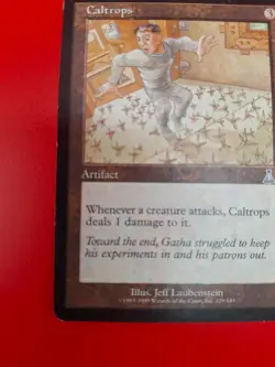 Caltrops Urza's Destiny Regular 129/143 Illus. Jeff Laubentsein BB - Image 5