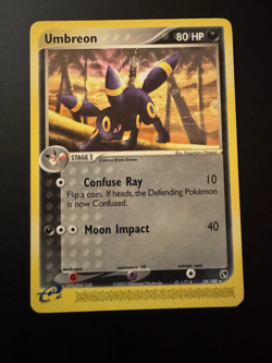 POKEMON UMBREON 24/100 - EX SANDSTORM ENG - Image 1