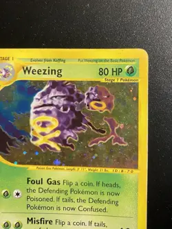 Pokemon Card-Weezing-32/165-Expedition- Holo-ENG-PL - Image 4
