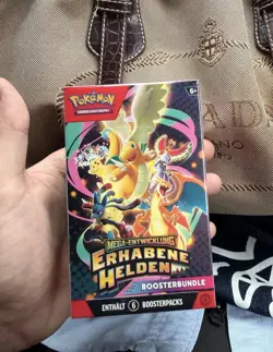 Pokemon Mega-Entwicklung Erhabene Helden Booster Bundle DE OVP/NEU versiegelt - Image 1