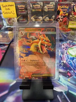 Mega Charizard Y EX 22/217 Ascended Heroes Double Rare Holo Pokemon NM/M - Image 1