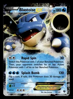 Blastoise EX 29/146 Ultra Rare XY Base Set Pokemon Card - Image 1