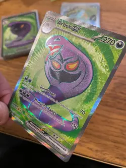 NEAR MINT! Arbok (185/165) S&V 151 Full Art Ultra Rare Pokemon Card! FAST P&P! - Image 4