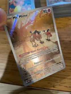 NEAR MINT! Mr. Mime (179/165) S&V 151 Illustration Rare Pokemon Card! FAST P&P! - Image 3