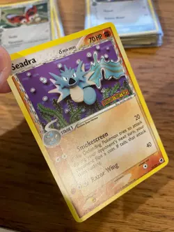 NM! Seadra (22/101) EX Dragon Frontiers Stamped Reverse Holo Pokemon Card! - Image 3