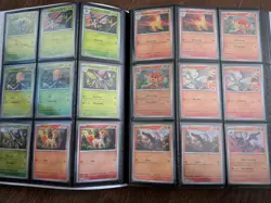 Stellar Crown Pokemon TCG--100% Complete NM Master Base Set-All C/U/R/REV/EX/ACE - Image 3